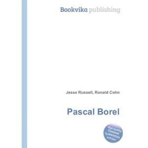  Pascal Borel Ronald Cohn Jesse Russell Books