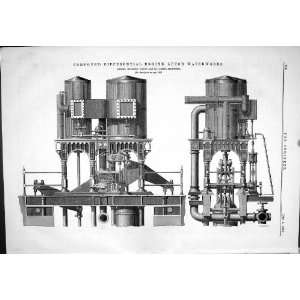  COMPOUND DIFFERENTIAL ENGINE LUTON WATERWORKS HATHORN 