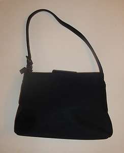 Authentic Coach Womens Handbag Purse GOK 7412 Twill w/ Leather Trim 