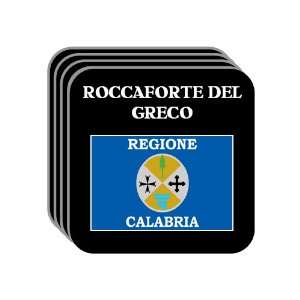 Italy Region, Calabria   ROCCAFORTE DEL GRECO Set of 4 Mini Mousepad 