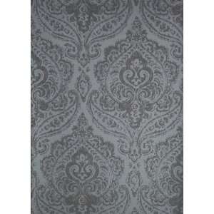   59 54108 20.5 Inch by 396 Inch Breck   Damask Print Wallpaper, Teal