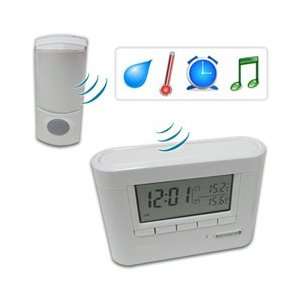  Wireless Doorbell w/ Clock & Temperature