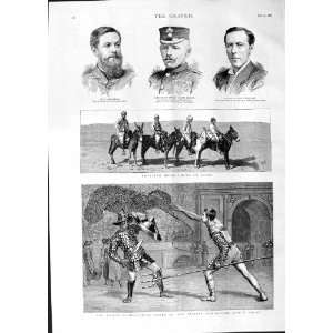   1888 Roman Gams EarlS Court Donkey Boys Cairo Briscoe