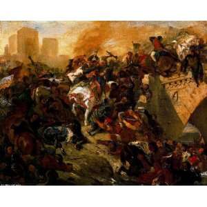  Hand Made Oil Reproduction   Eugène Delacroix   24 x 20 