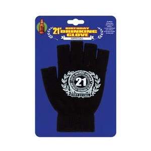  Official 21st Birthday Drinking Glove   One Size 