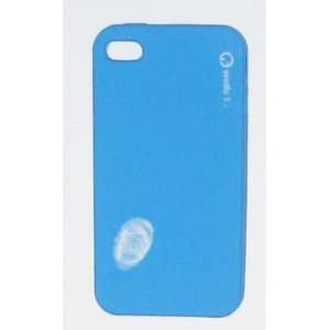  Silicon case for iphone 4 (Blue) Cell Phones 