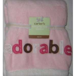  Carters Everyday Easy Baby Blanket Pink Adorable Baby