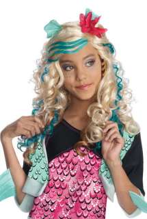 Monster High Lagoona Blue Costume Child Wig 52573  