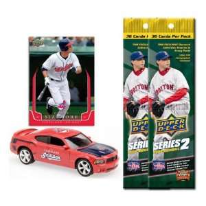 Cleveland Indians 2008 MLB Dodge Charger with Grady Sizemore Card 