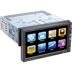  New 7 Motorized Flip Out DVD Touch Screen Monitor/Receiver 
