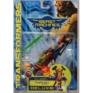  Transformers Beast Machines Deluxe THRUST Motorcycle Toys 