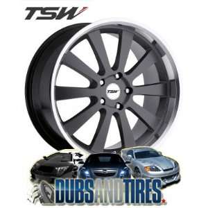  18 Inch 18x8 TSW wheels LONDRINA Gunmetal wheels rims 