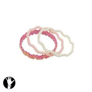   sg paris kid bracelet bracelet 3 pces/set comb pink plastic Jewelry