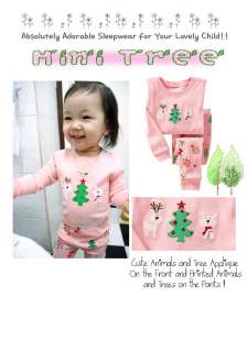 NEW Baby & Toddlers Sleepwear Pajama Set Mini Tree  