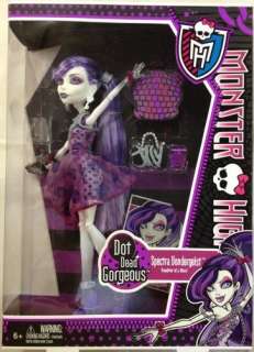 SPECTRA VONDERGEIST Monster High Dot Dead Gorgeous Doll ** IN STOCK 
