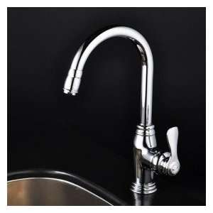  Chrome Single Handle Centerset kitchen faucet
