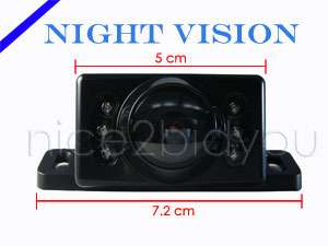 NEW Car 7 TFT LCD Rear View Mirror Monitor w Parking Backup Camera 