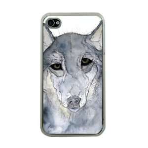  Wolf Iphone 4 or 4s Case   Lupo