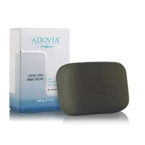 Adovia Natural Dead Sea Mud Soap   Great for Eczema, Psoriasis or Acne 