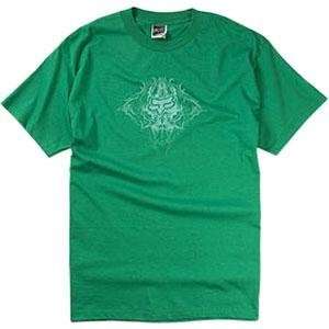  Fox Racing Youth New Tribe T Shirt   Youth Large/Green 