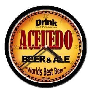  ACEUEDO beer and ale wall clock 
