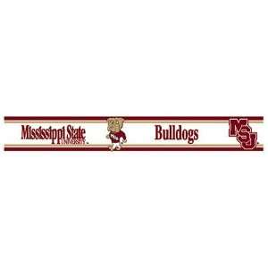  Mississippi State 5.5 Inch (Height) Wallpaper Border