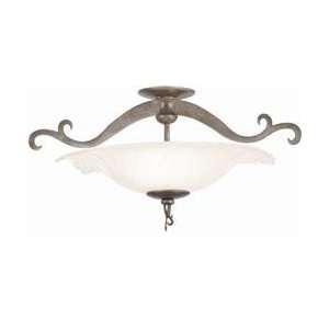   Solstice Transitional 2 Light Semi Flush from the Solstice Collection
