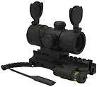 Tactical Trirail w/ UTG Red Green Dot Scope And Red Laser Fits SR556 
