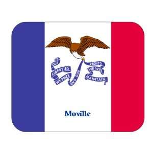  US State Flag   Moville, Iowa (IA) Mouse Pad Everything 