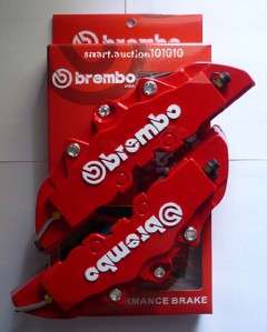   HOLDEN RED Brake Caliper Cover Kit 3D LOGO Style Universal Fit SALE