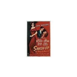  Smash Up, The Story Of A Woman Movie Poster, 11 x 17 