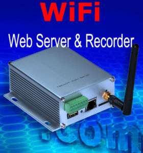 CCTV WiFi Video Audio Net Security Web Server Recorder  
