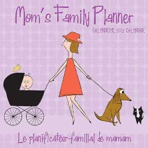  Moms Family Planner (French) 2012 Wall Calendar Office 