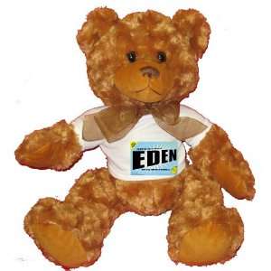  FROM THE LOINS OF MY MOTHER COMES EDEN Plush Teddy Bear 