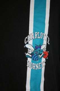 Vintage Charlotte Hornets Licenced T shirt L Starter  