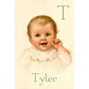  T for Tyler by Ida Waugh 12x18