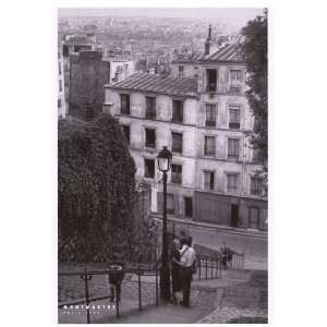 Montmartre   Paris 1950   Photography Poster   24 x 36