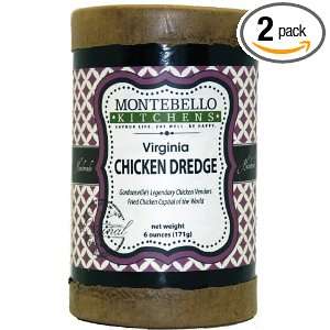 Montebello Kitchens Virginia Chicken Dredge, 6 Ounce (Pack of 2 