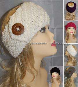  headband 10 styles crochet headband microfiber cable knit turban 