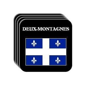  Quebec   DEUX MONTAGNES Set of 4 Mini Mousepad Coasters 