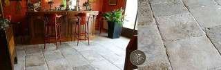 Antique Reclaimed Limestone From France and Israel and Terracotta 