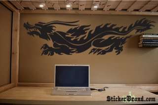 Vinyl Wall Decal Sticker Chinese Dragon 60x17 5ft long  