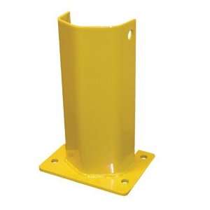  Pallet Rack Frame Guard With 8W X 6D Base Plate 