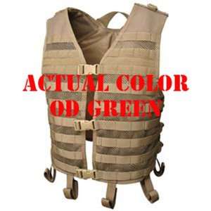  Mesh Hydration Tactical Vest   Color OD Green Sports 