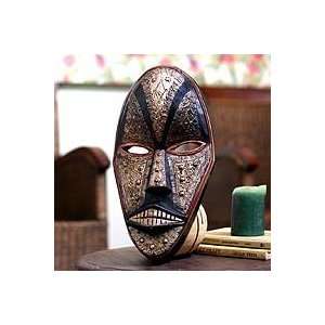  Wood mask, Peace