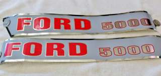 FORD 5000 Tractor Decal Set up to 1968  