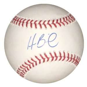  Homer Bailey Signed Ball   Autographed Baseballs Sports 