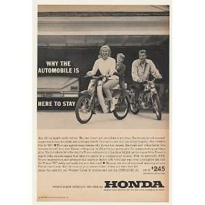  1963 Honda 50 Motorcycle Automobile is Here to Stay Print 