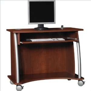  Ameriwood Mobile Computer Desk in Inspire Cherry Office 