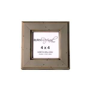  4x4 Square Picture Frame with 1.5 Inch Border (Moab 